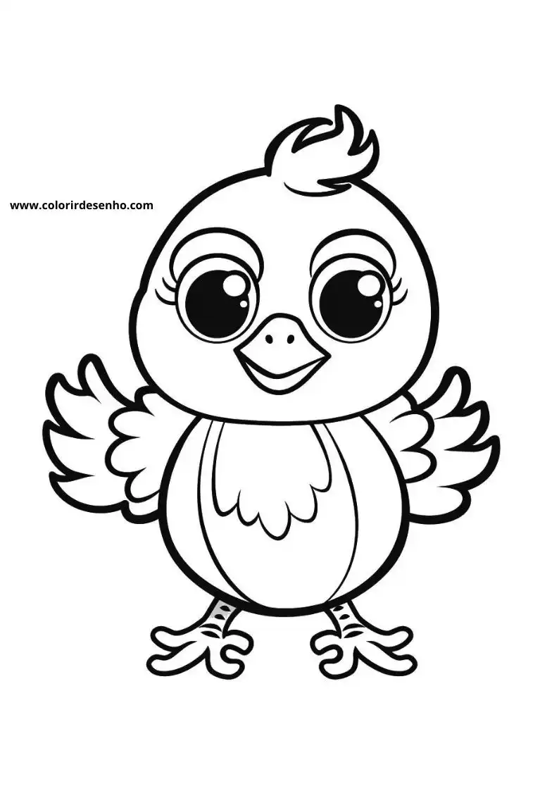 Chicken Coloring Pages 39