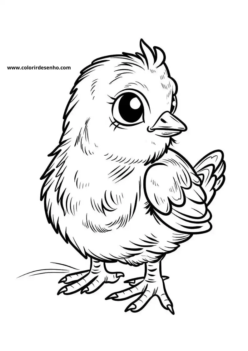 Chicken Coloring Pages 58