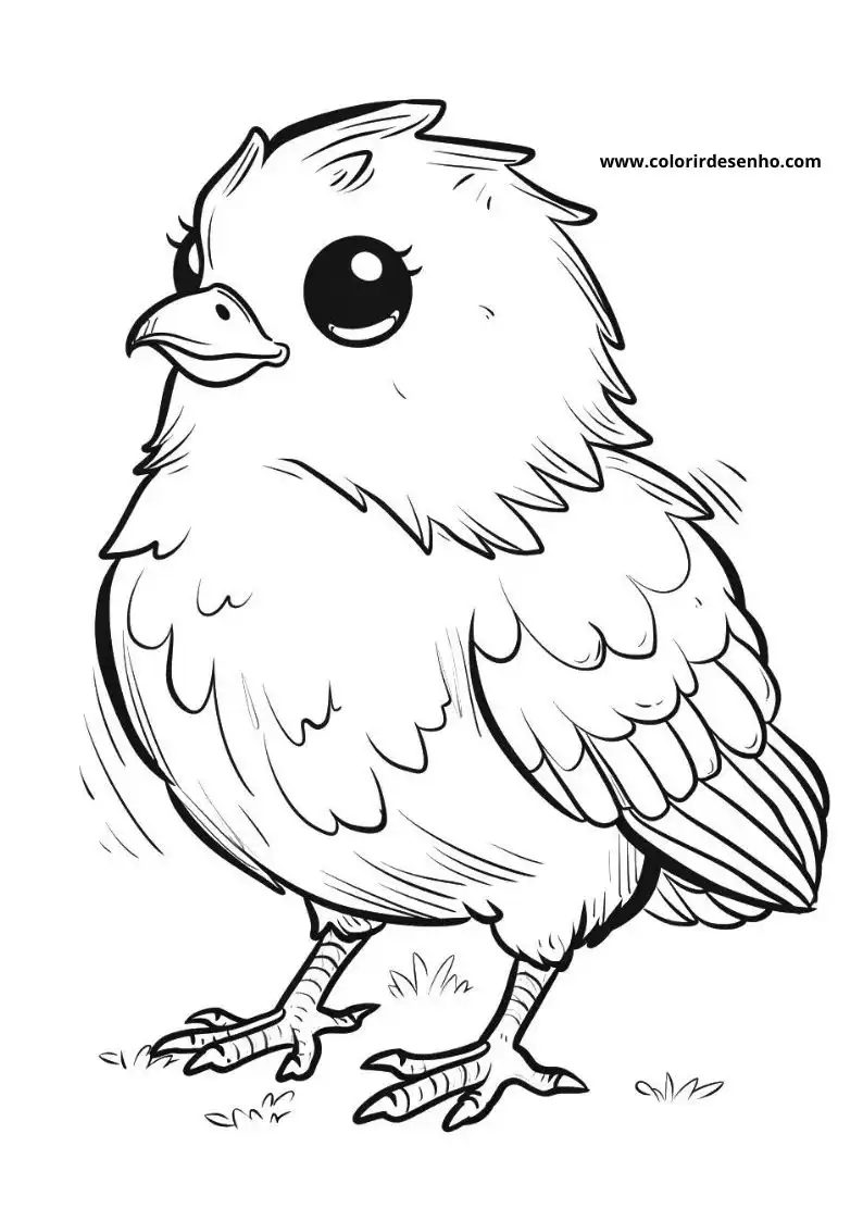 Chicken Coloring Pages 60