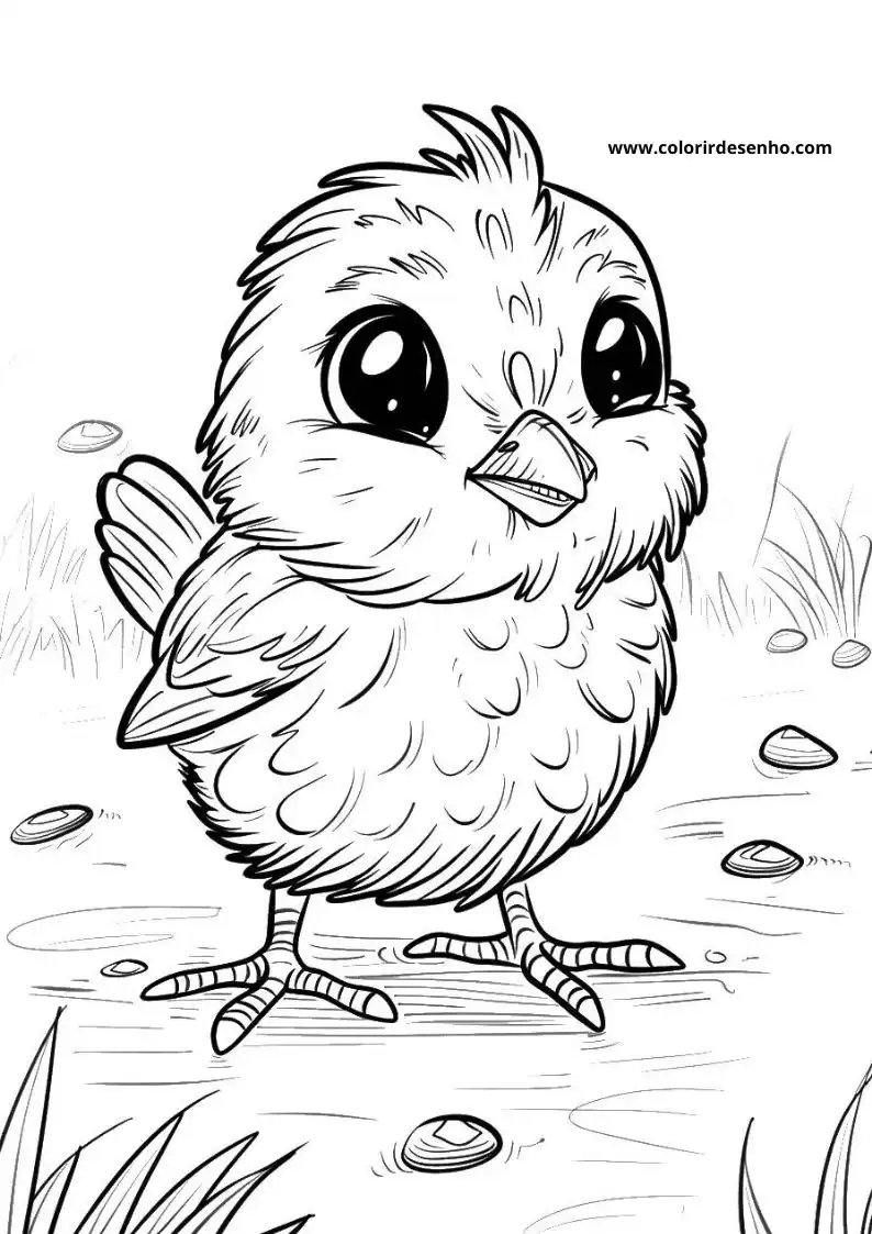 Chicken Coloring Pages 77