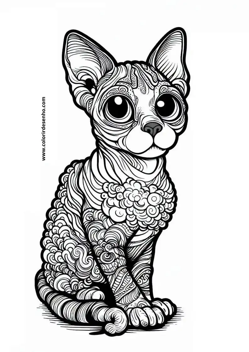 Kitten and Cats to Color 185