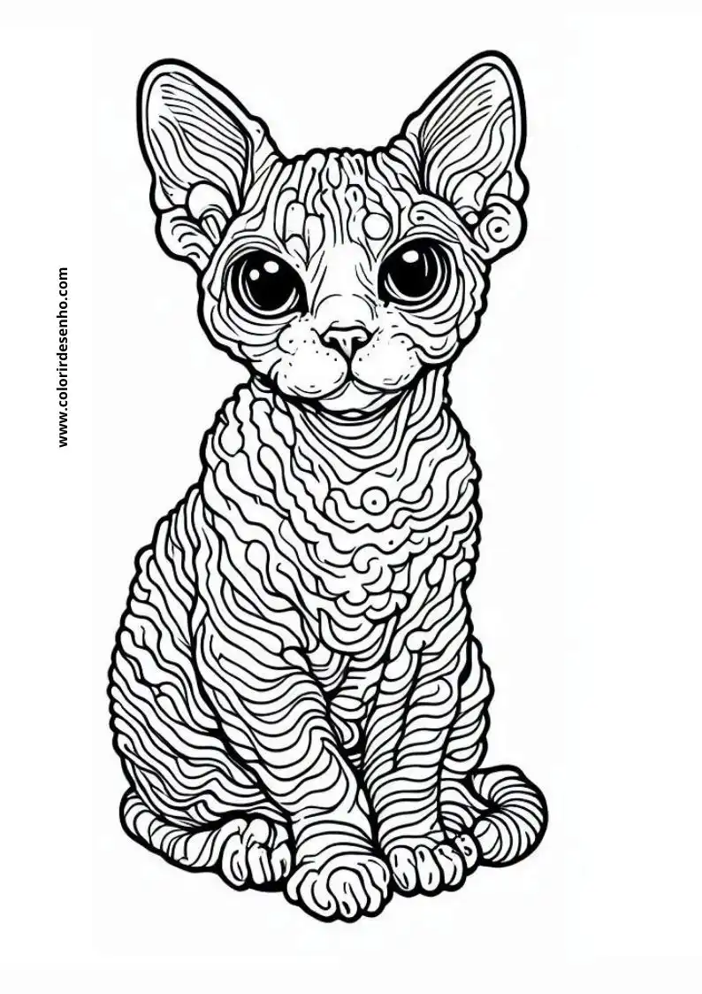 Kitten and Cats to Color 186