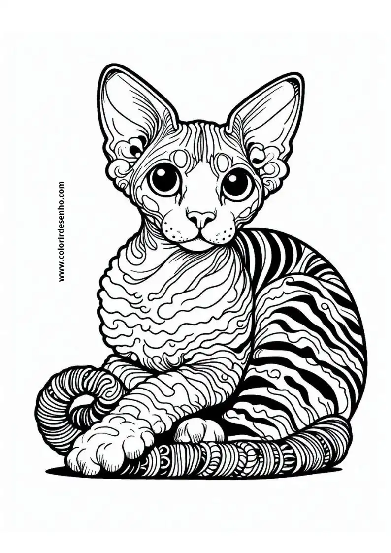 Kitten and Cats to Color 187