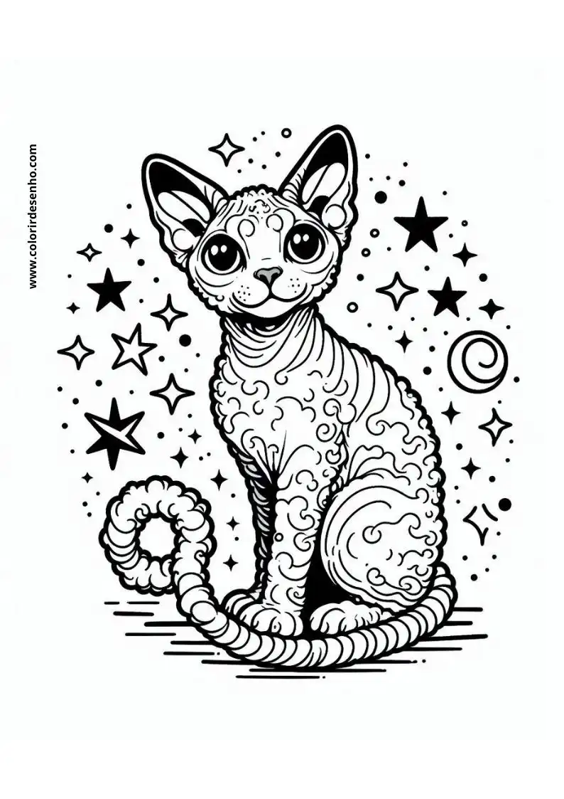 Kitten and Cats to Color 190