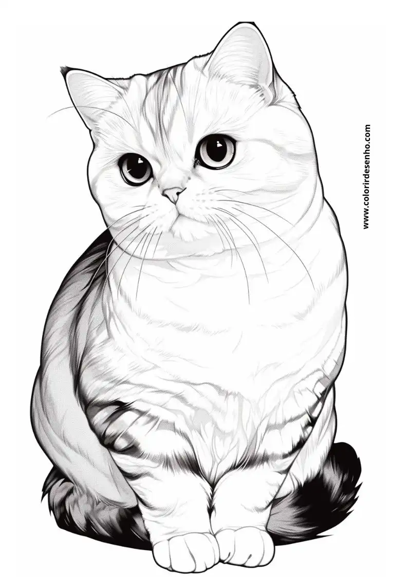 Kitten and Cats Coloring Pages 36