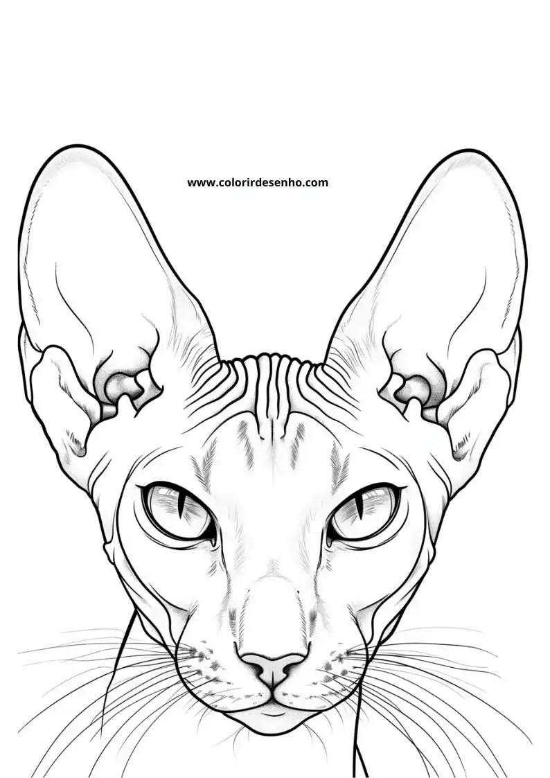 Kitten and Cats Coloring Pages 41