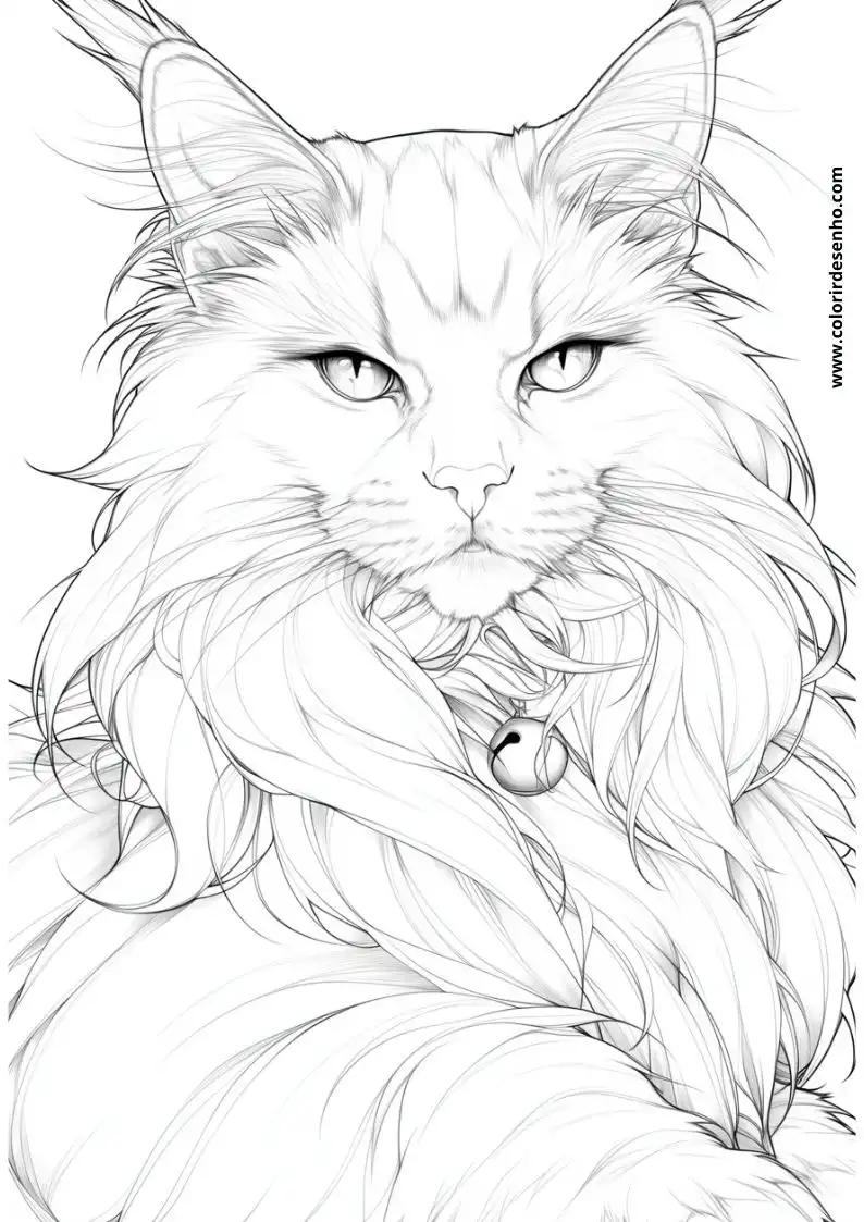 Kitten and Cats Coloring Pages 48