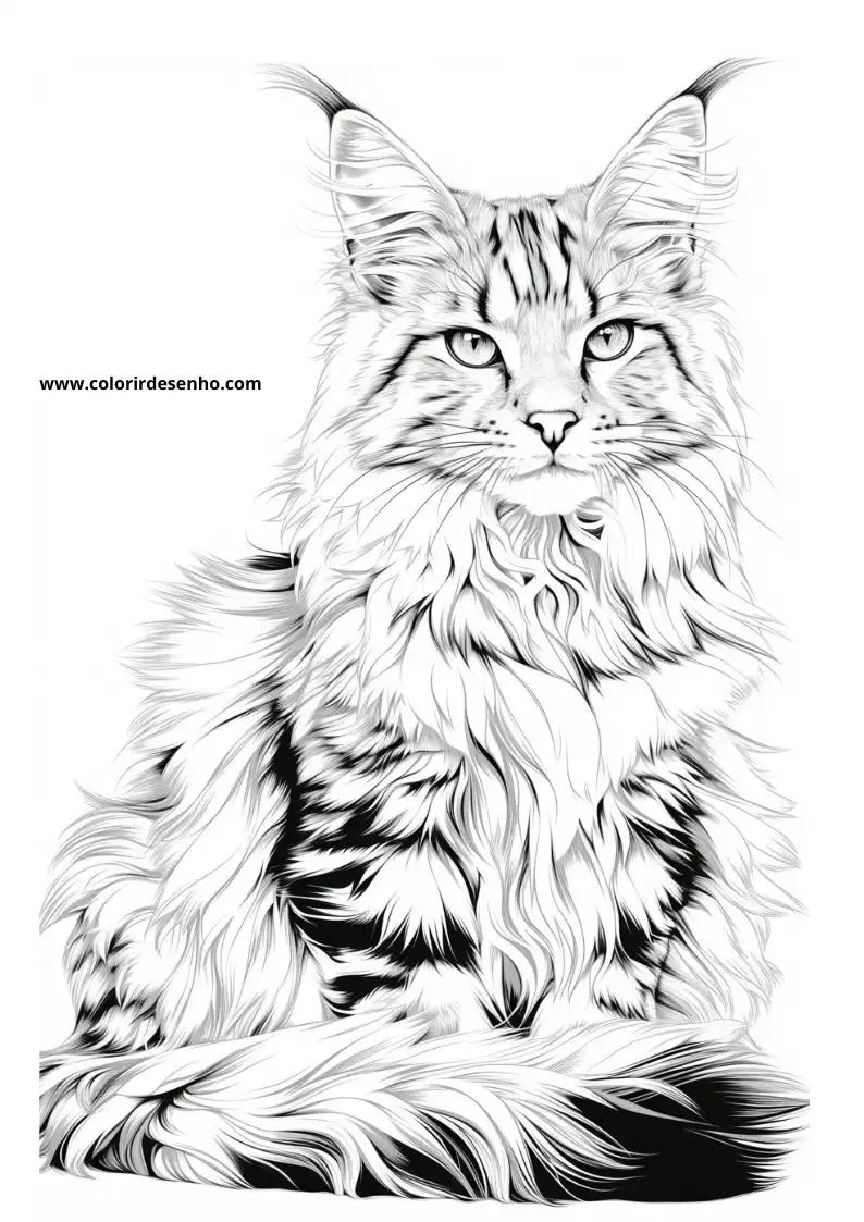 Kitten and Cats Coloring Pages 60