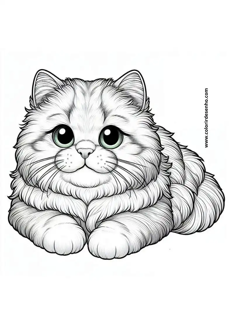 Kitten and Cats Coloring Pages 65