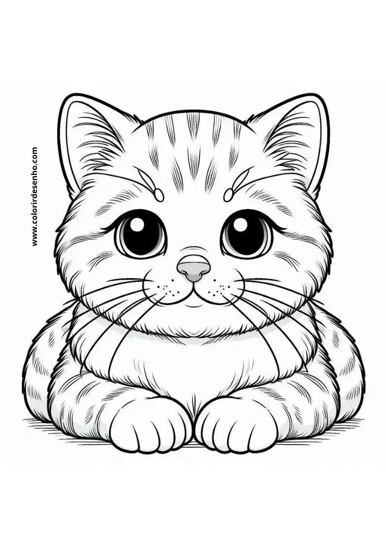 Kitten and Cats Coloring Pages 73