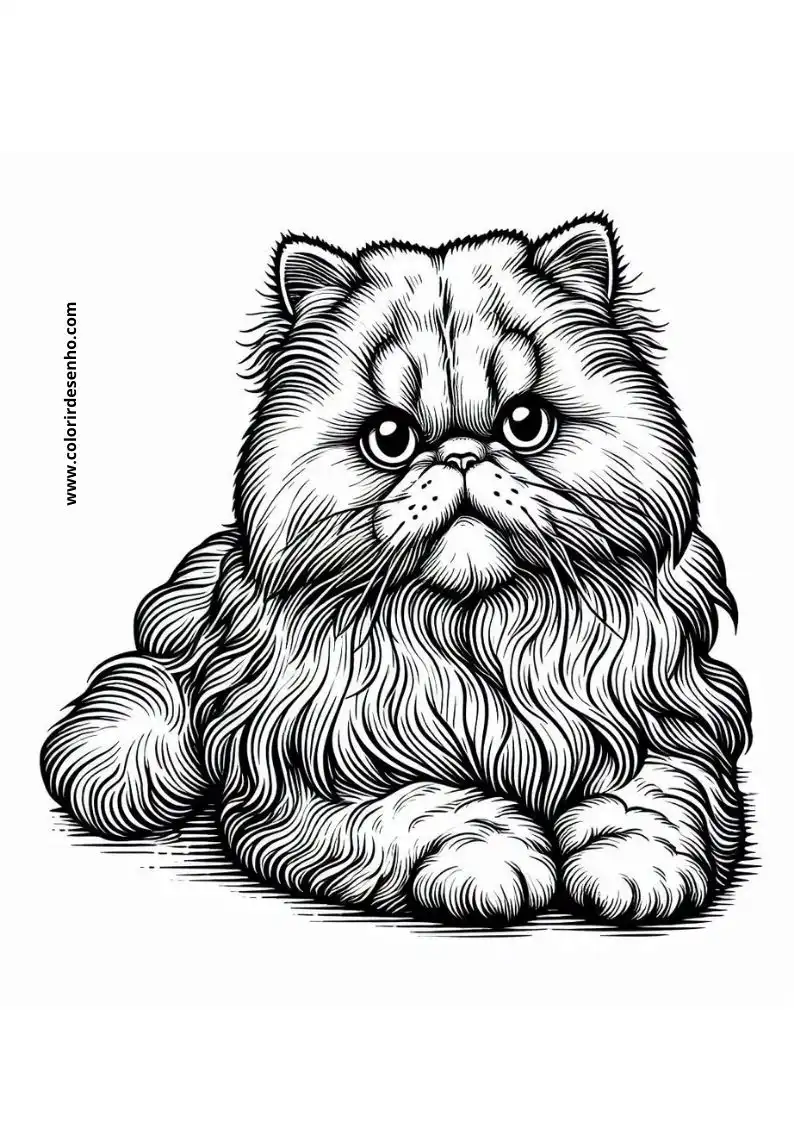 Kitten and Cats Coloring Pages 76