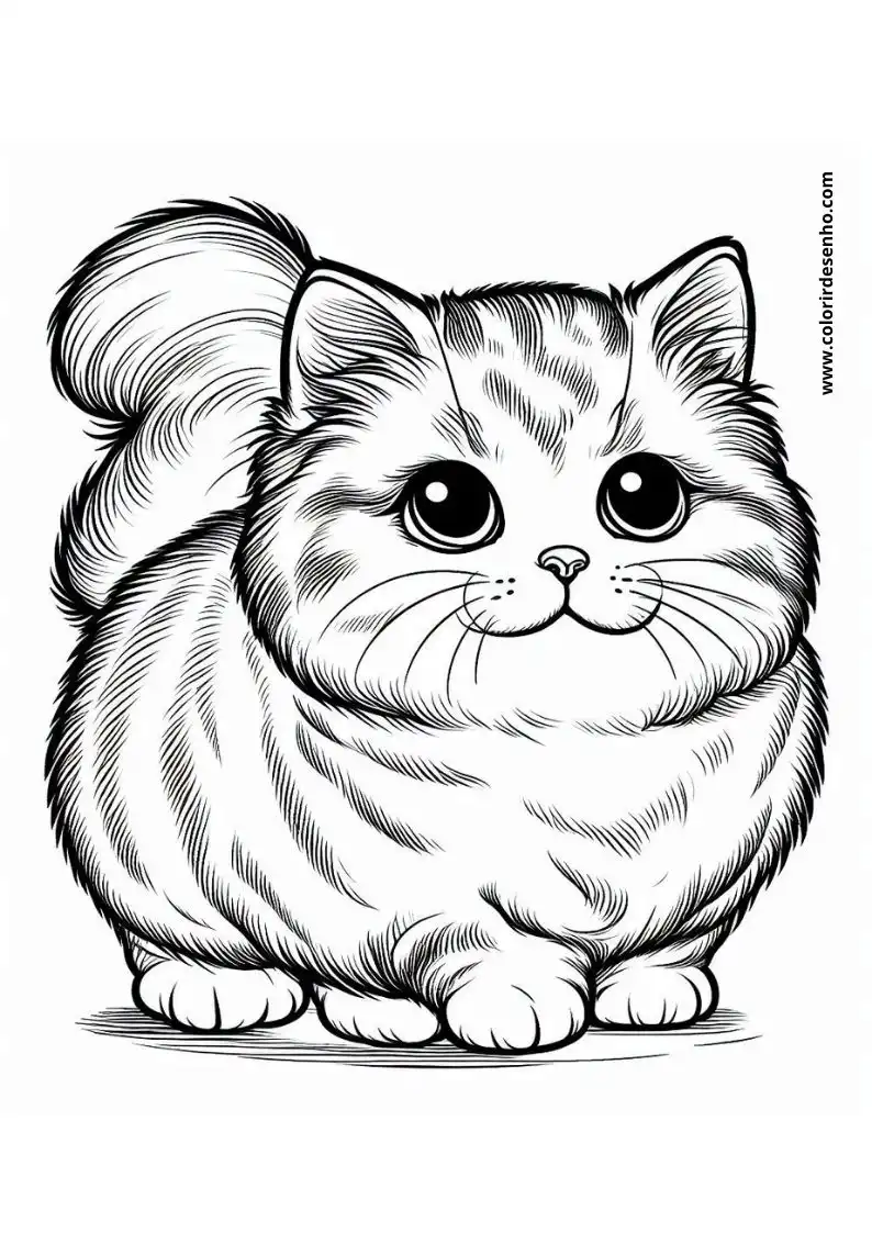 Kitten and Cats Coloring Pages 81