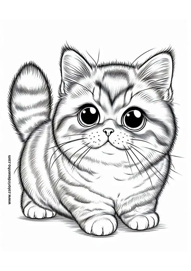 Kitten and Cats Coloring Pages 86