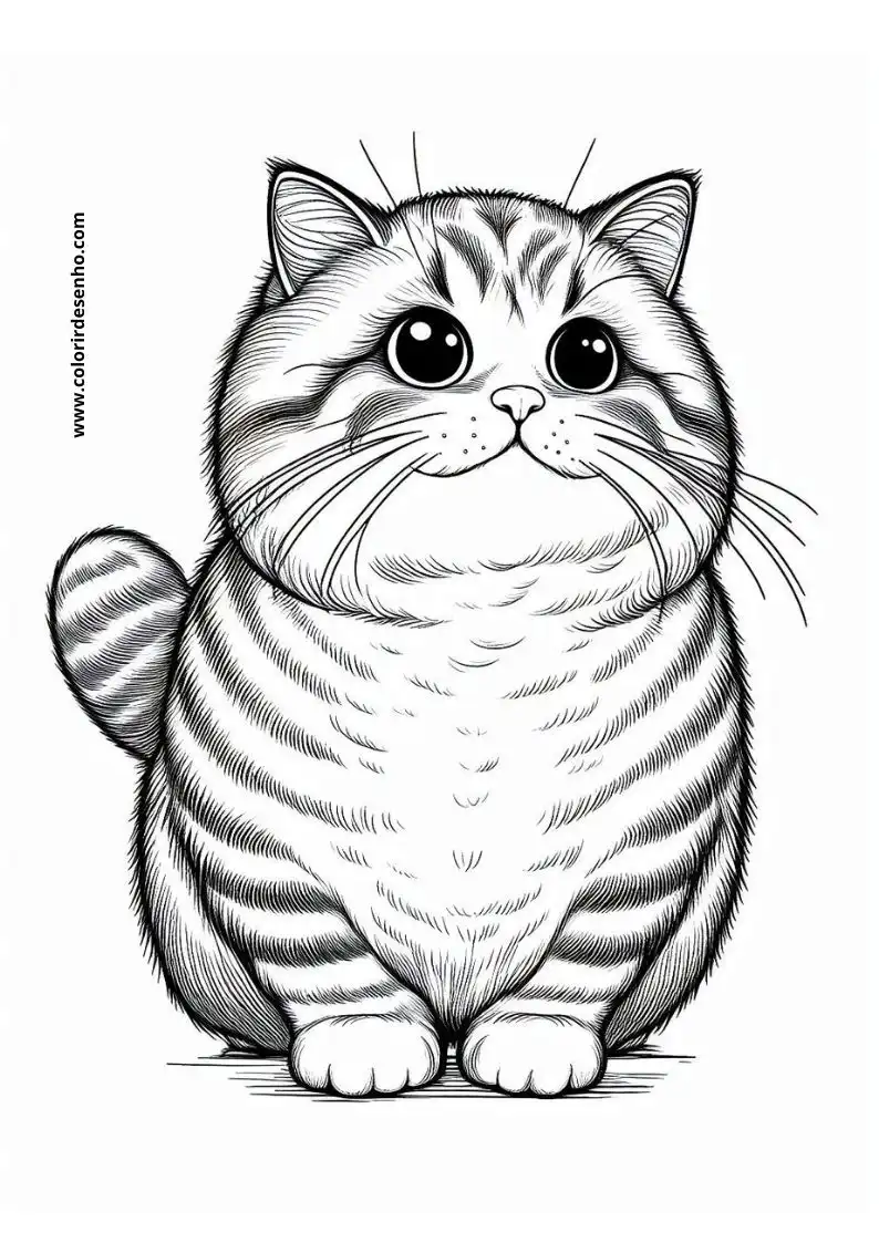 Kitten and Cats Coloring Pages 87