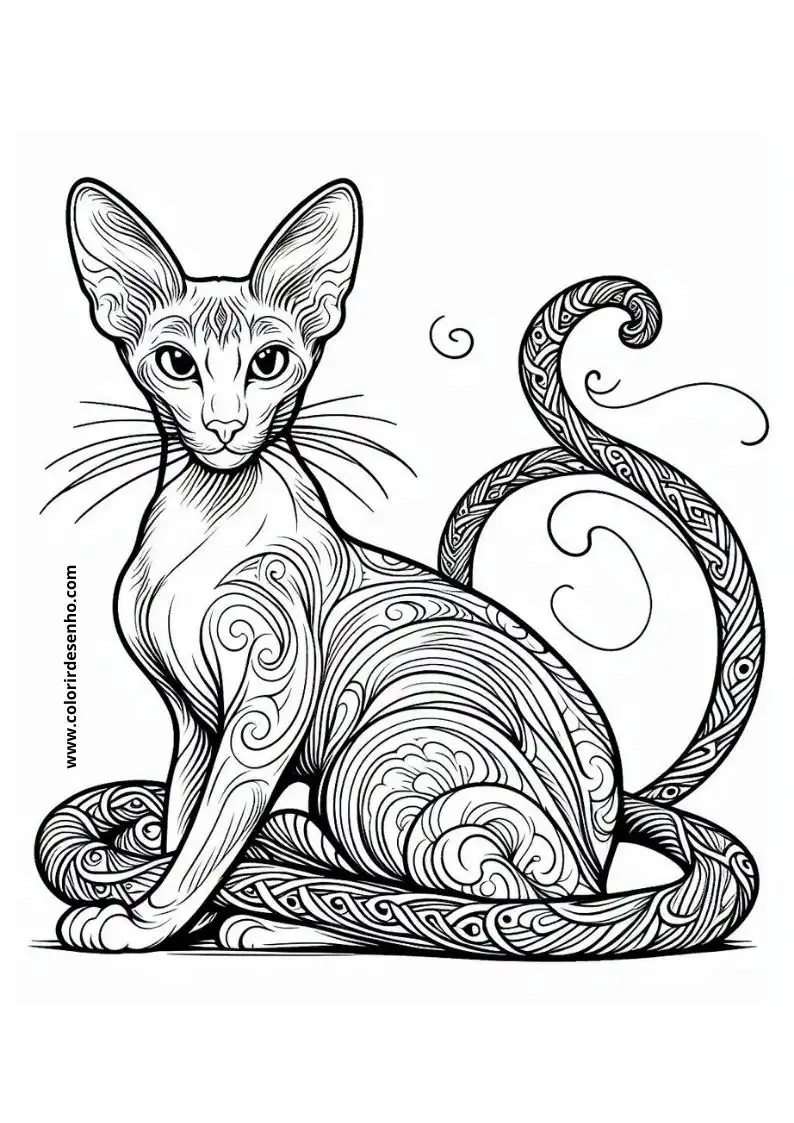 Kitten and Cats Coloring Pages 89