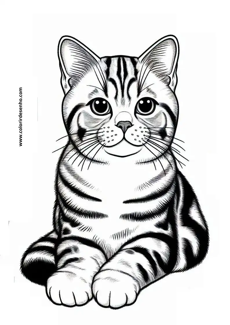 Kitten and Cats Coloring Pages 97