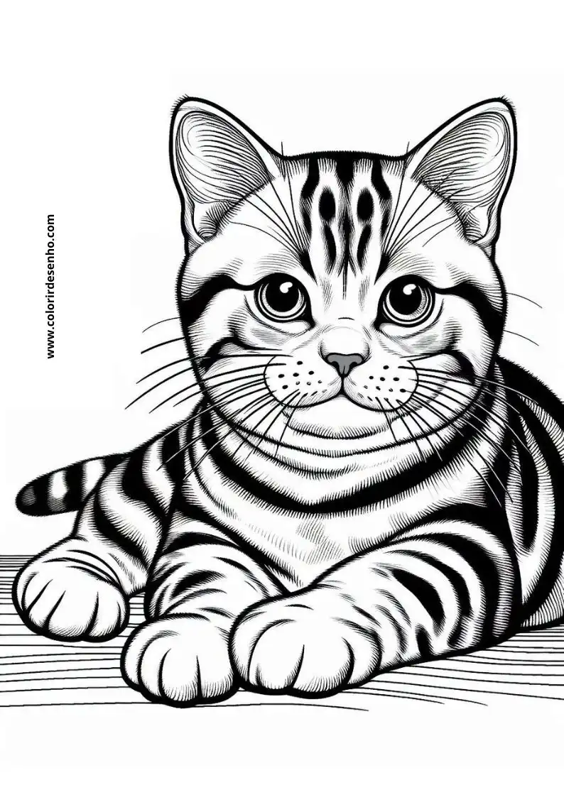 Kitten and Cats Coloring Pages 98