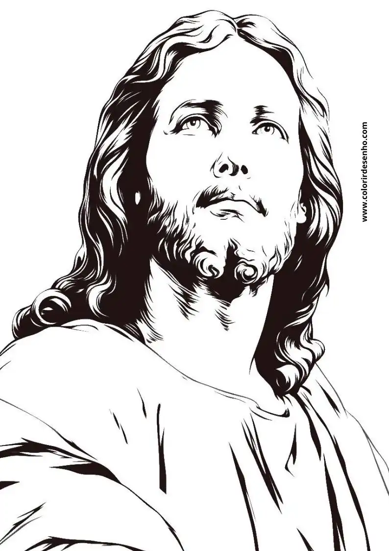 Jesus Para Colorir 28