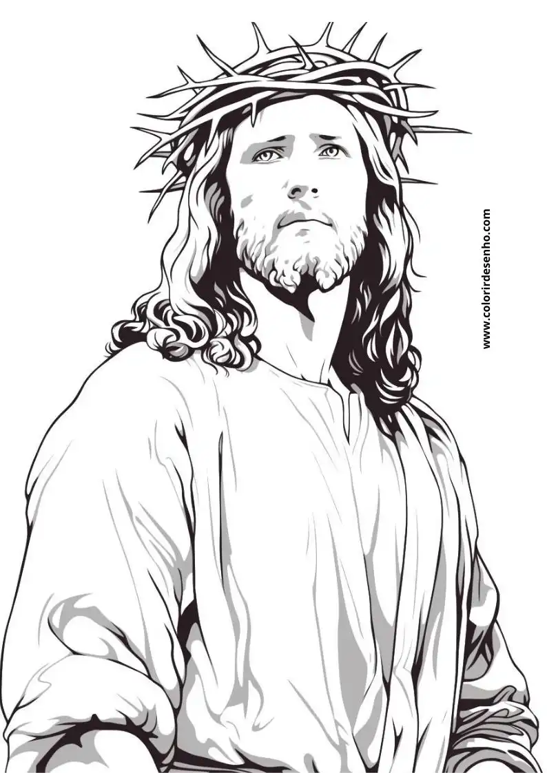 Jesus Para Pintar 174