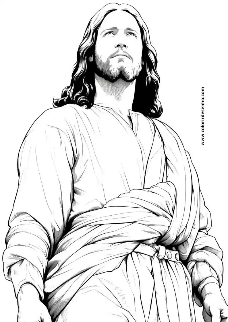 Jesus Para Pintar 175