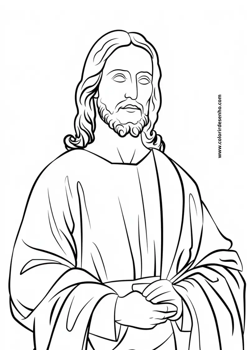 Jesus Para Pintar 176