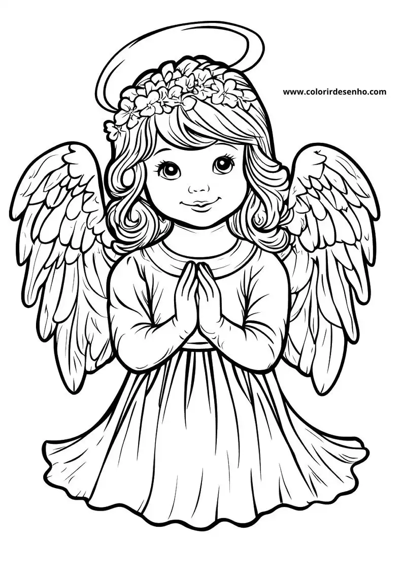 Angel Coloring Pages 101