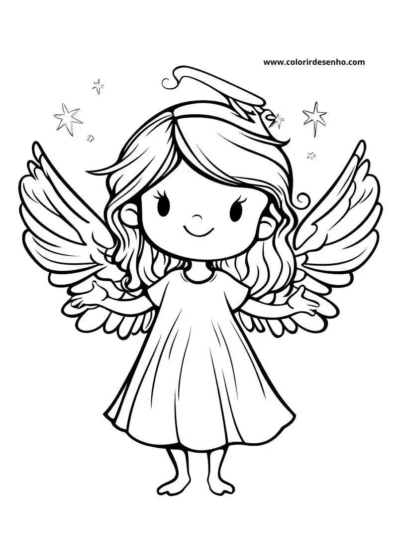 Angel Coloring Pages 102