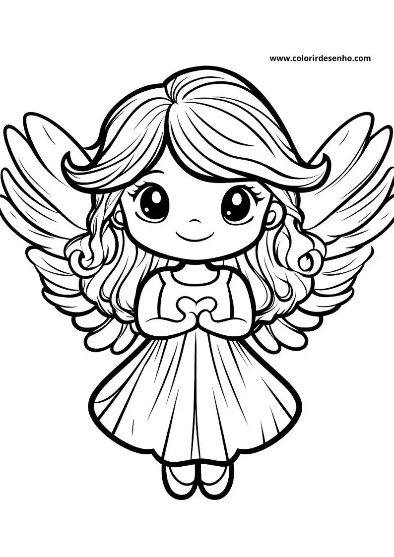 Angel Coloring Pages 104