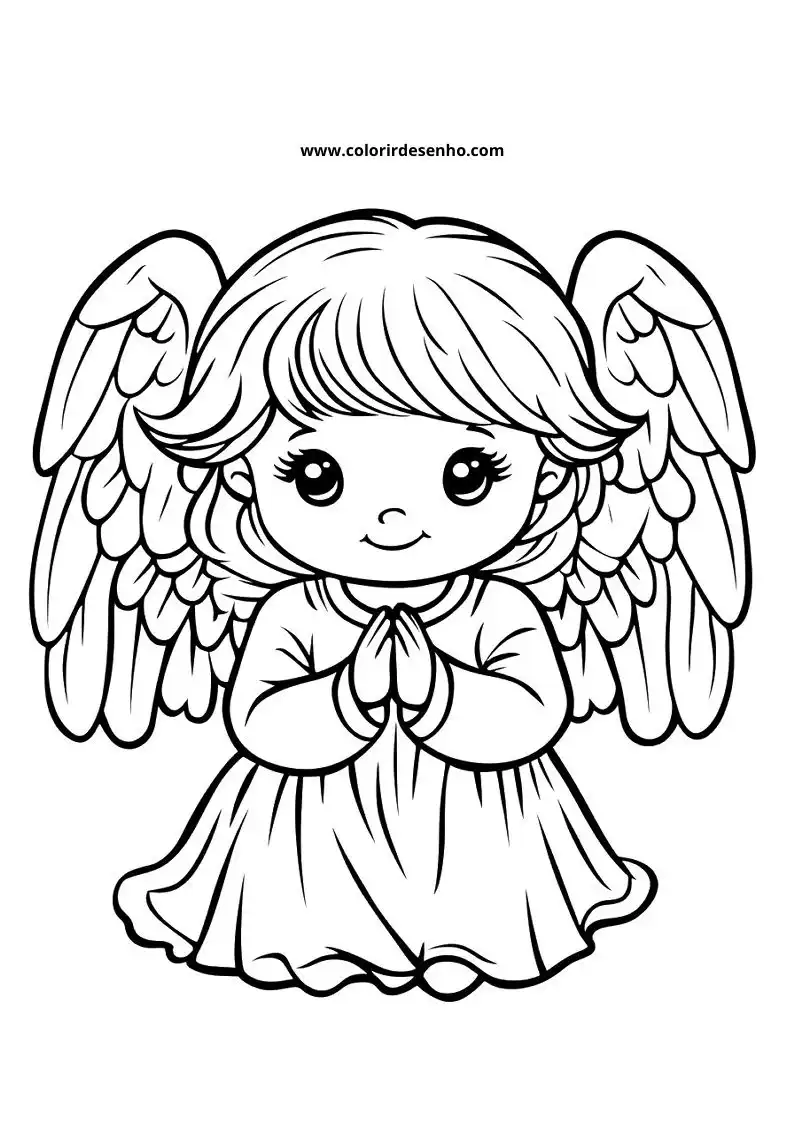 Angel Coloring Pages 120