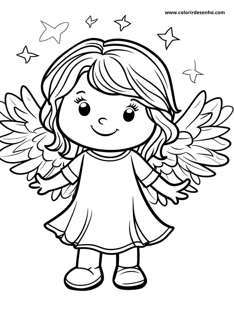 Angel Coloring Pages 121