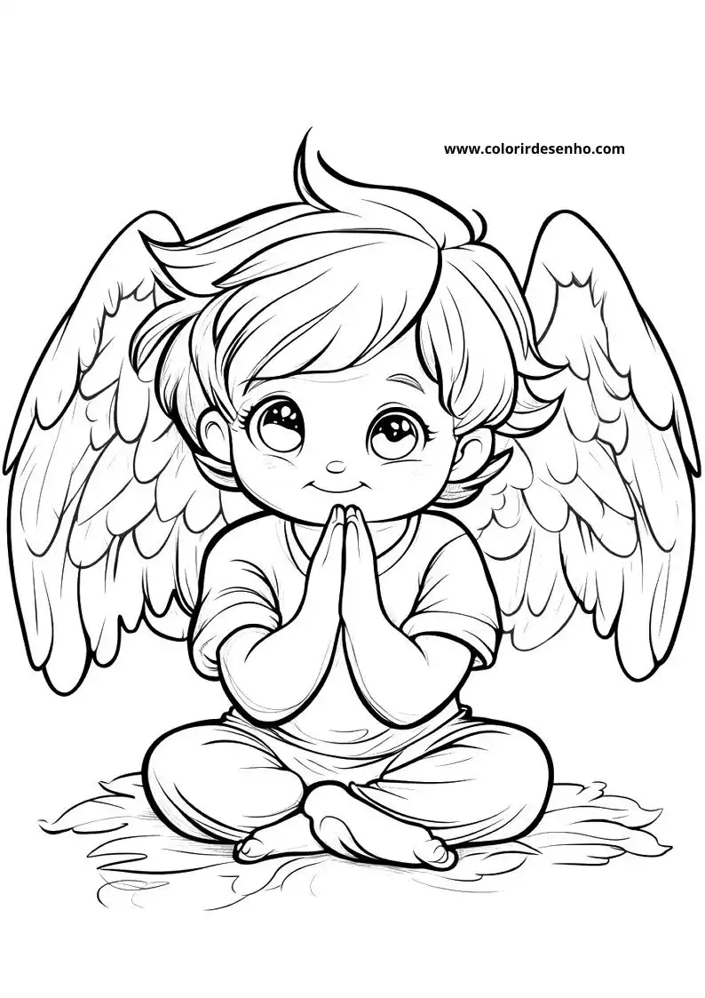 Angel Coloring Pages 122