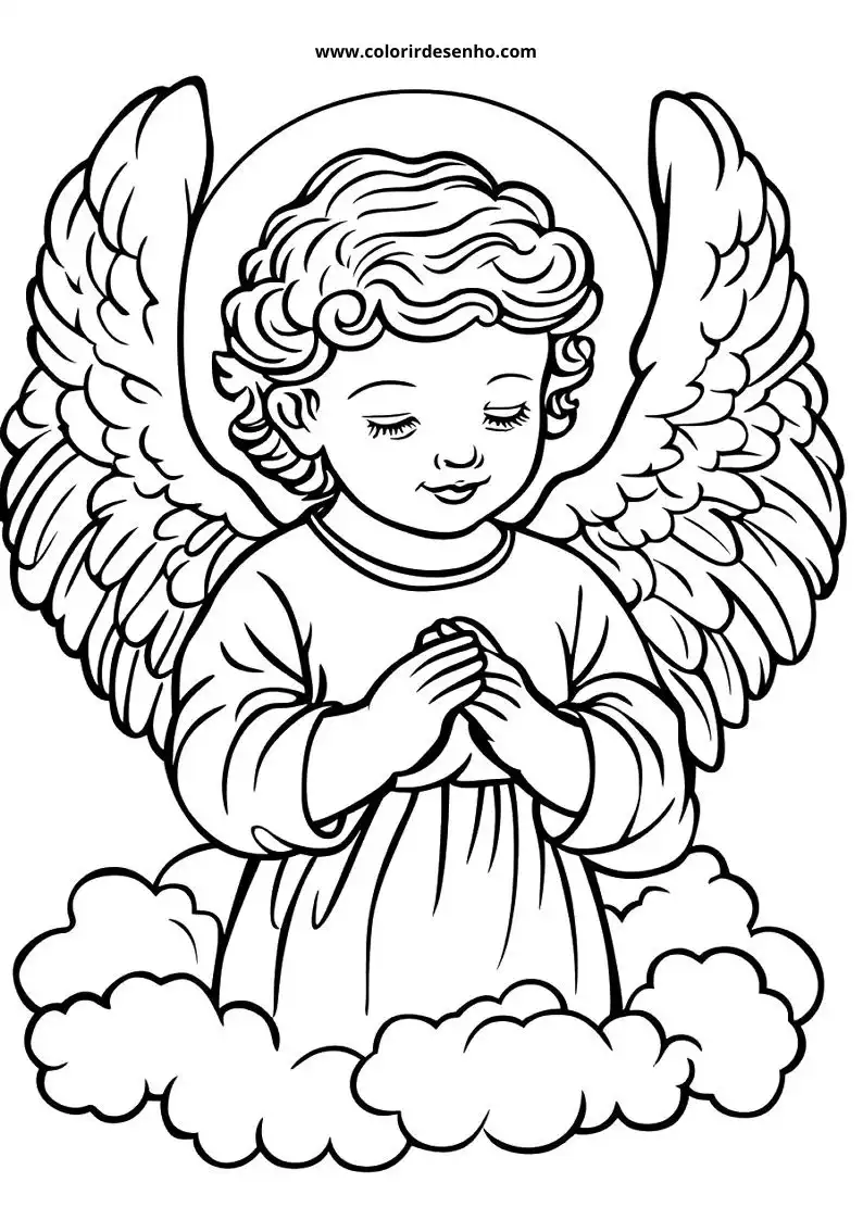 Angel Coloring Pages 124