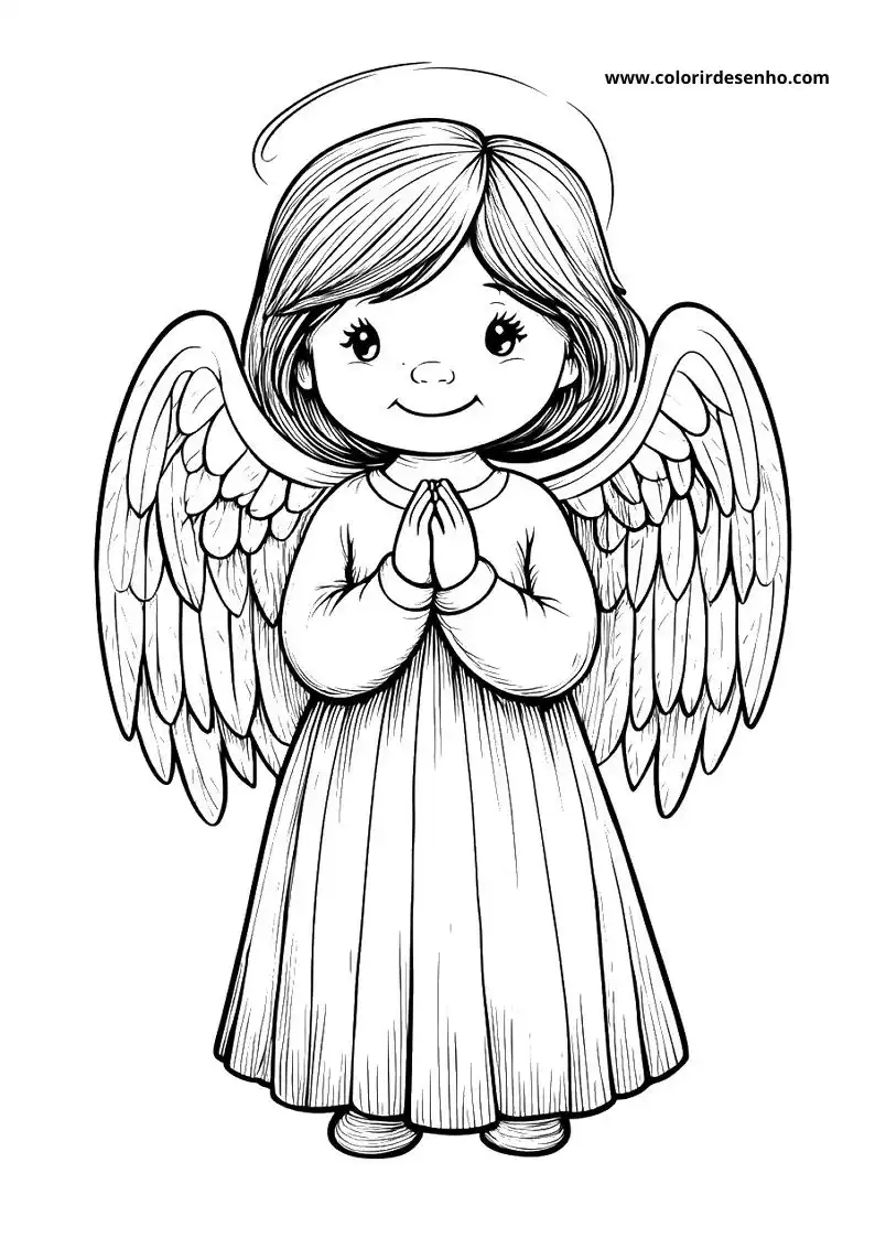 Angel Coloring Pages 125