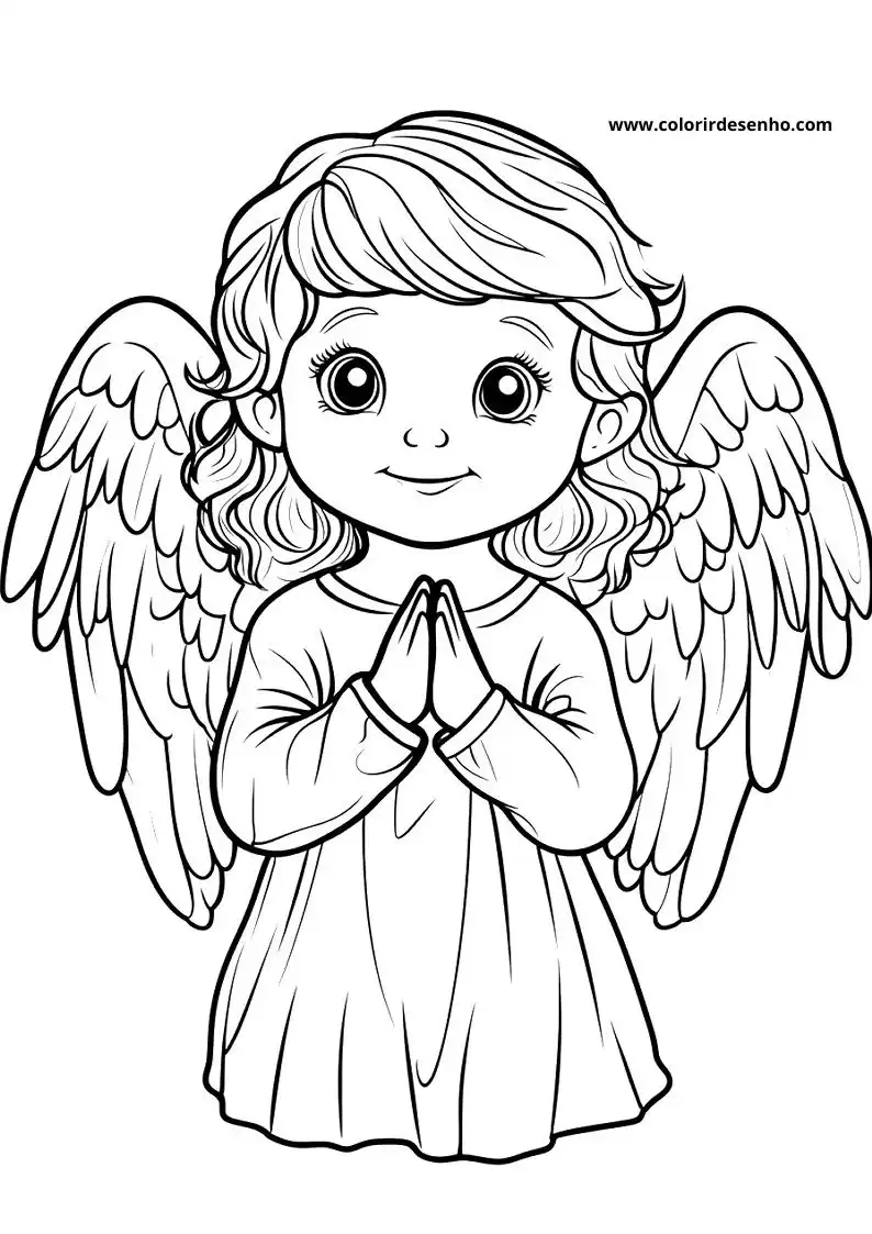 Angel Coloring Pages 126