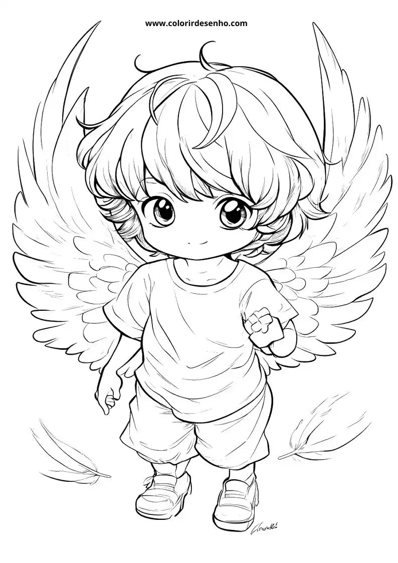 Angel Coloring Pages 127