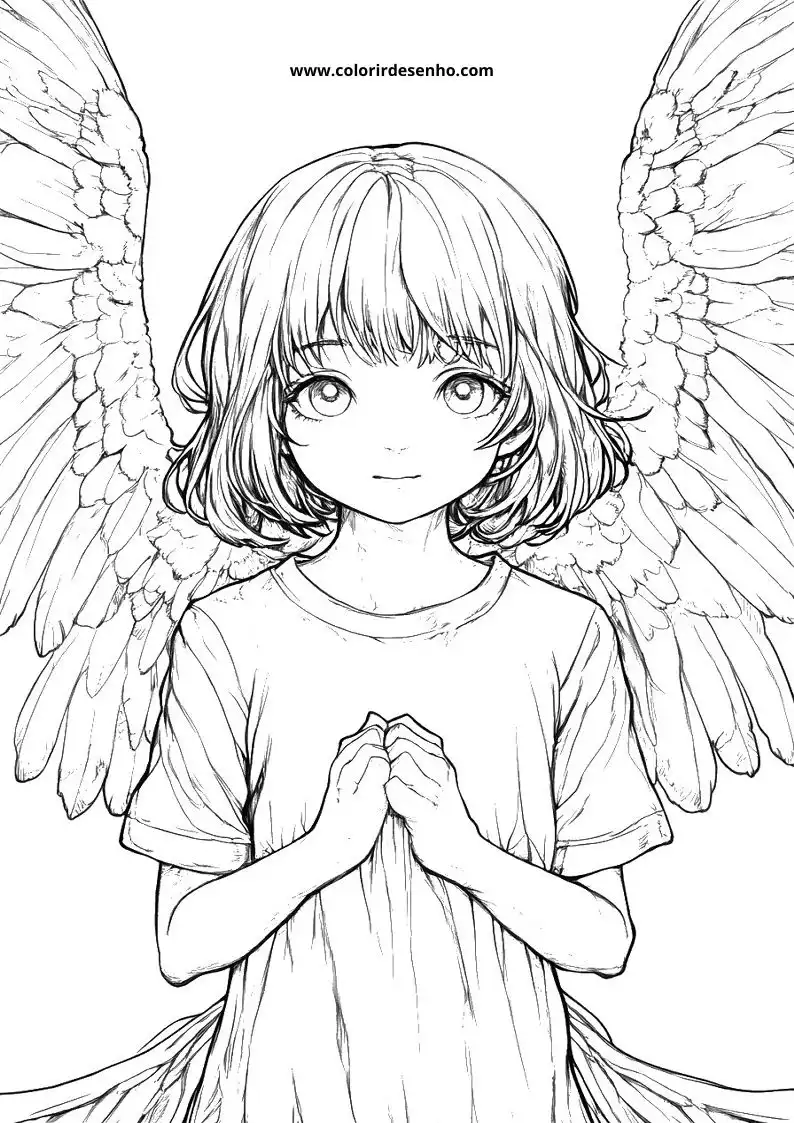 Angel Coloring Pages 130