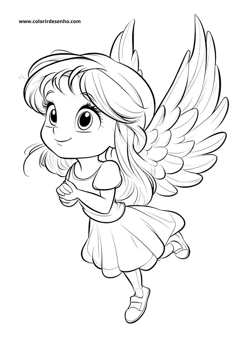 Angel Coloring Pages 131