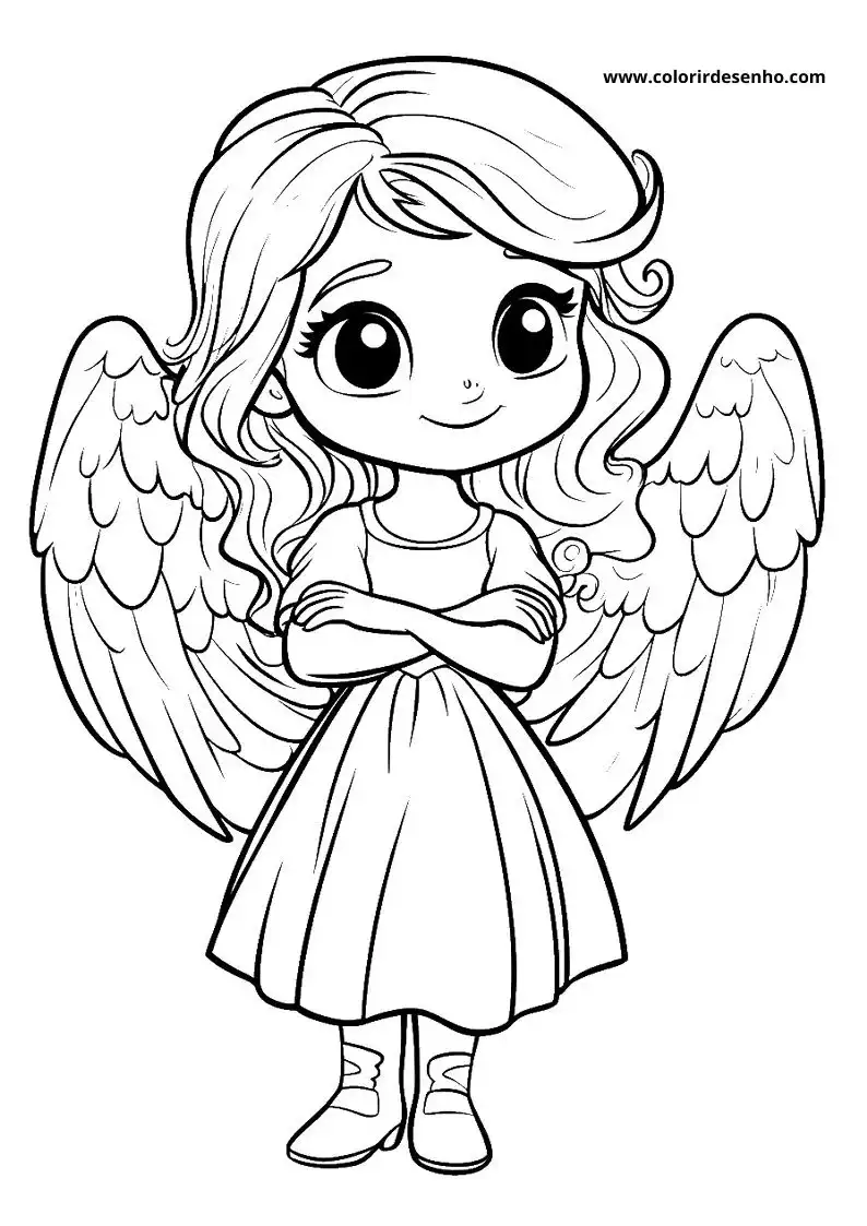 Angel Coloring Pages 132