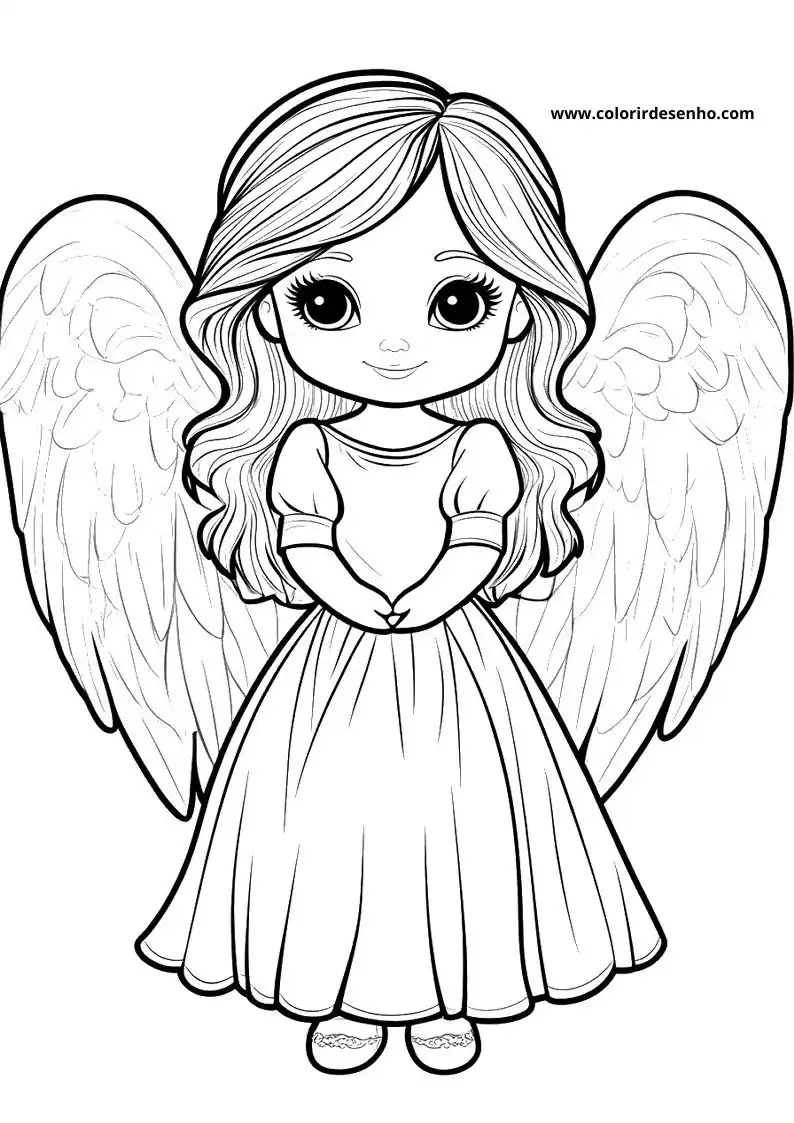 Angel Coloring Pages 133