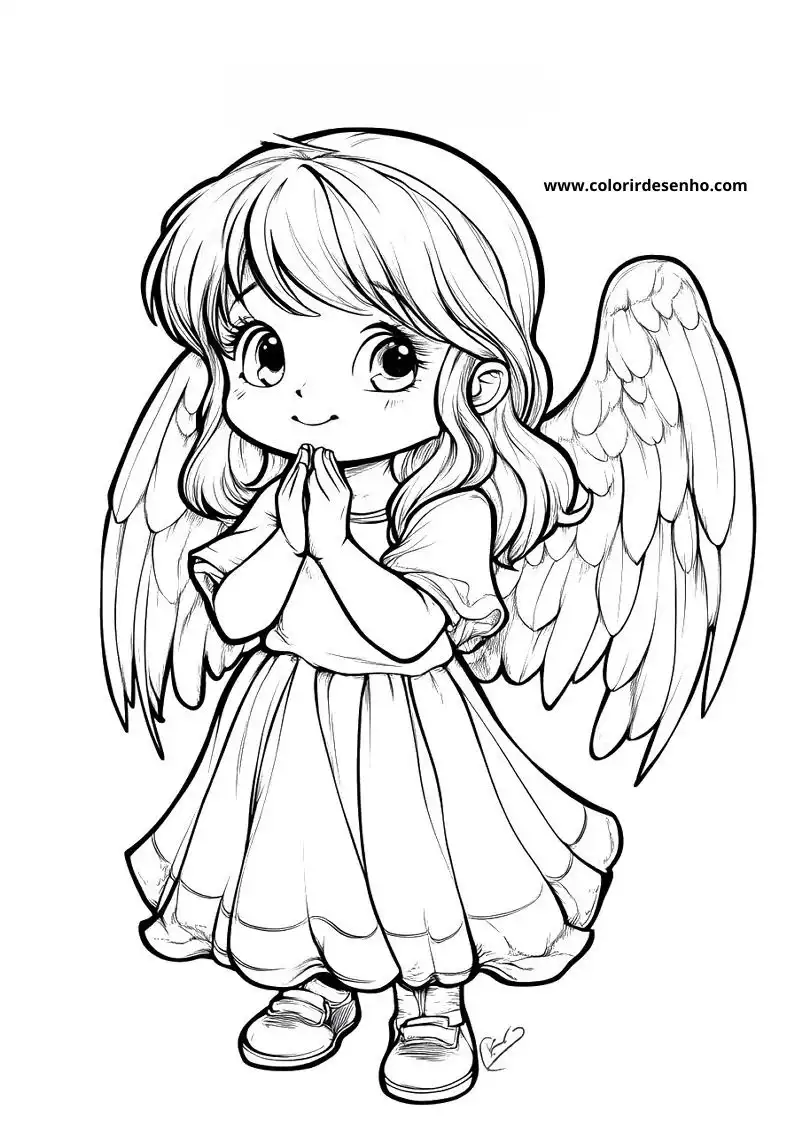 Angel Coloring Pages 134