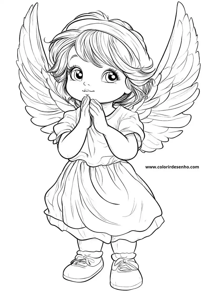 Angel Coloring Pages 135