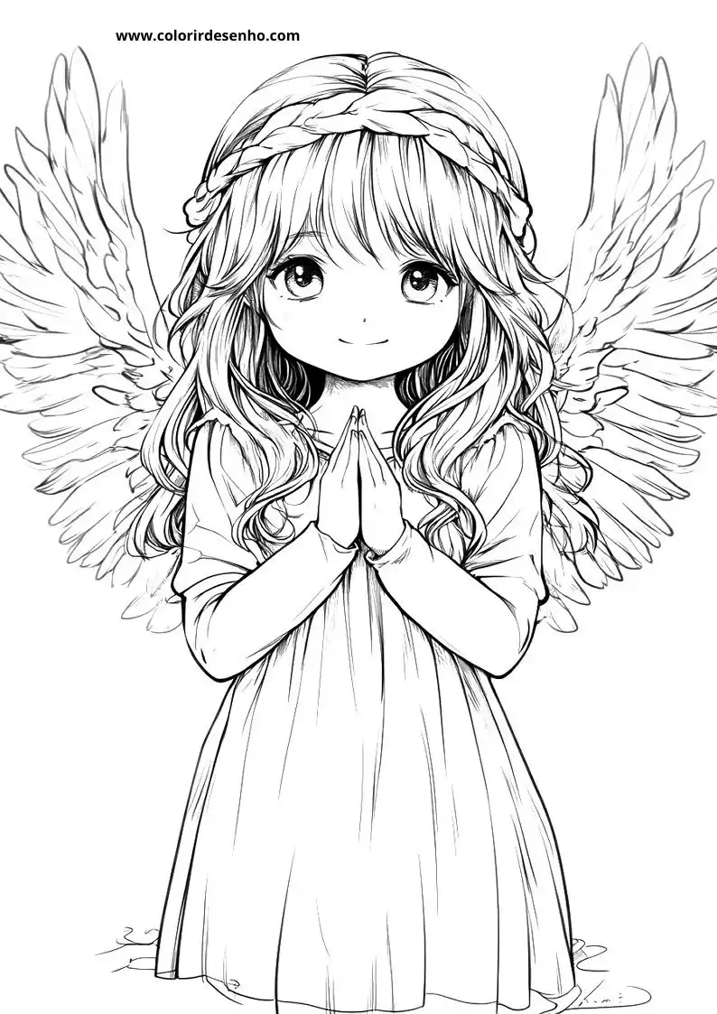 Angel Coloring Pages 137