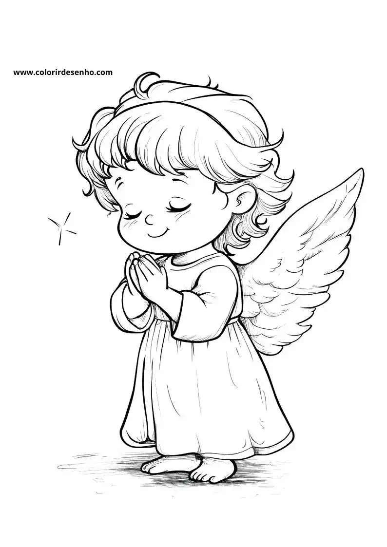 Angel Coloring Pages 138