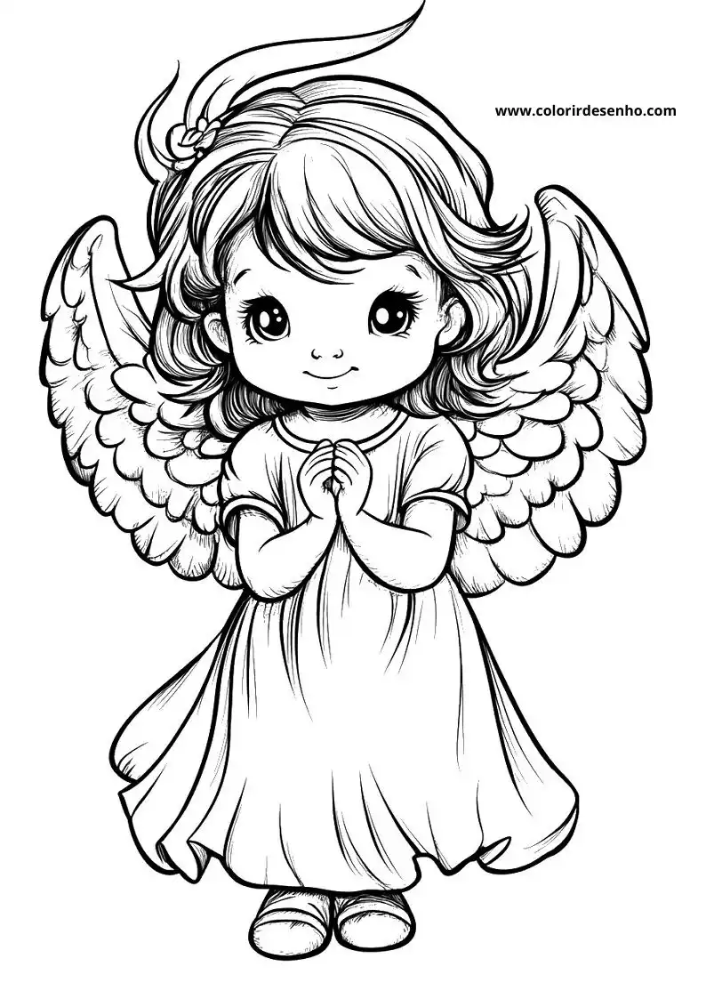 Angel Coloring Pages 139