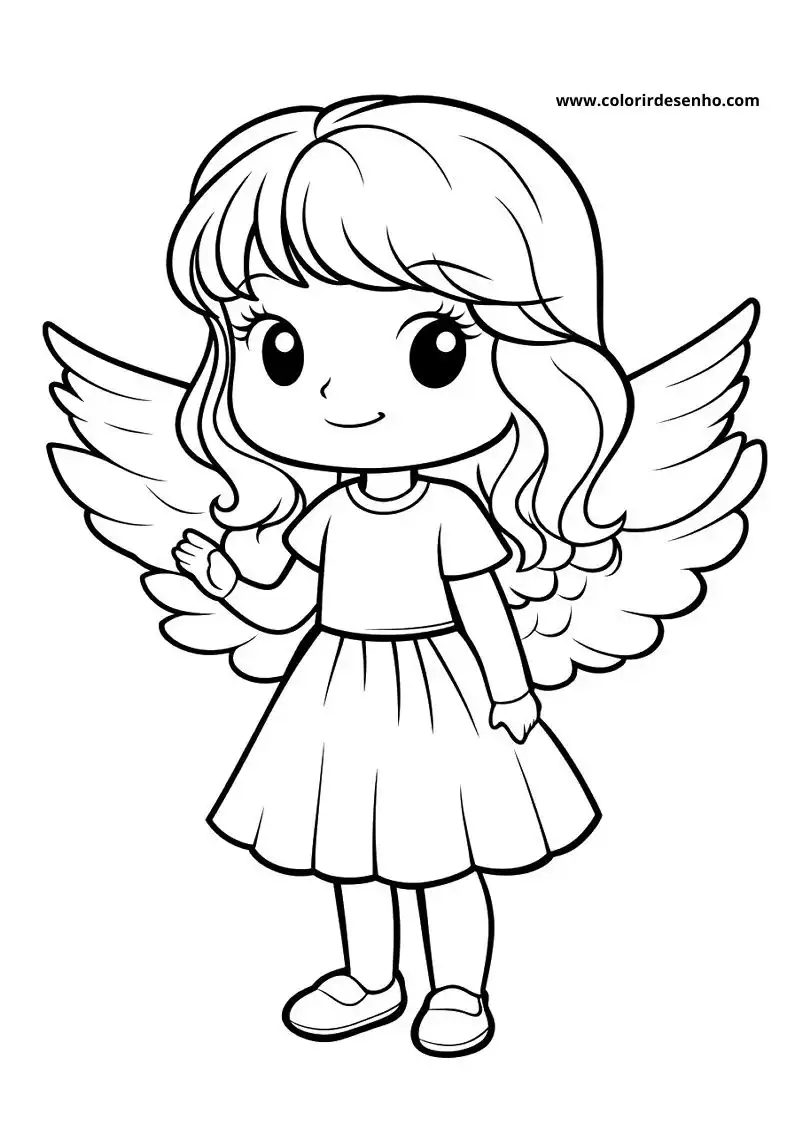 Angel Coloring Pages 140