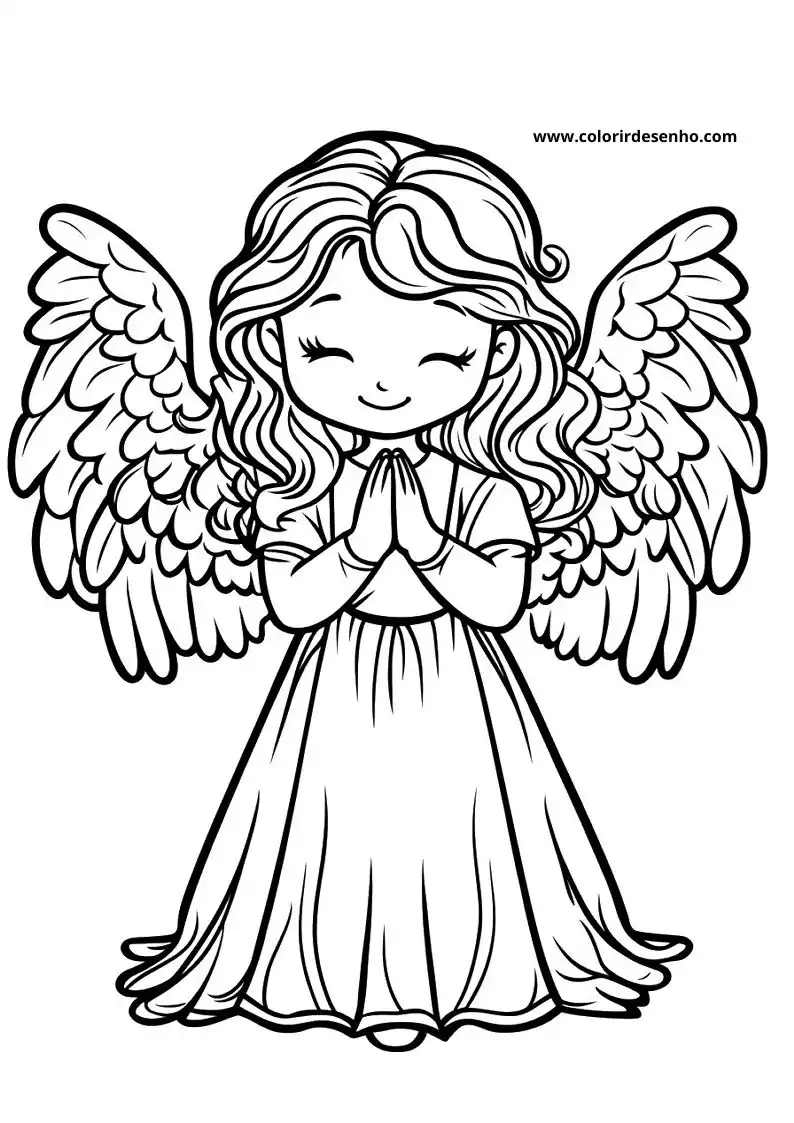 Angel Coloring Pages 142