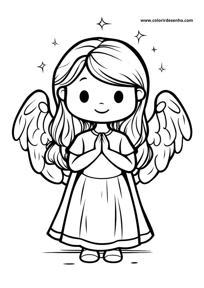 Angel Coloring Pages 144