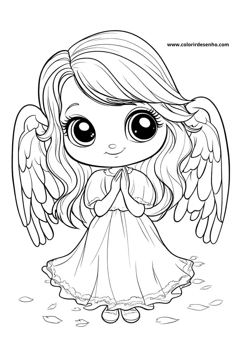 Angel Coloring Pages 147