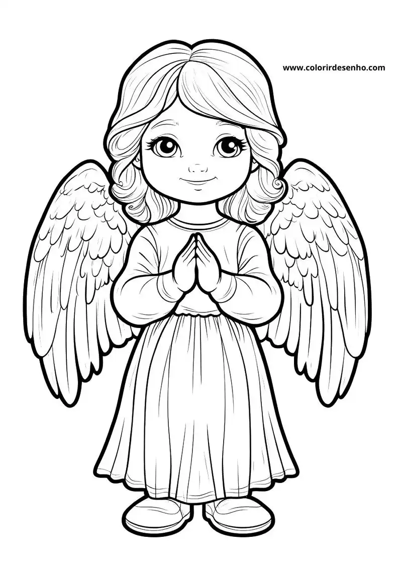 Angel Coloring Pages 148