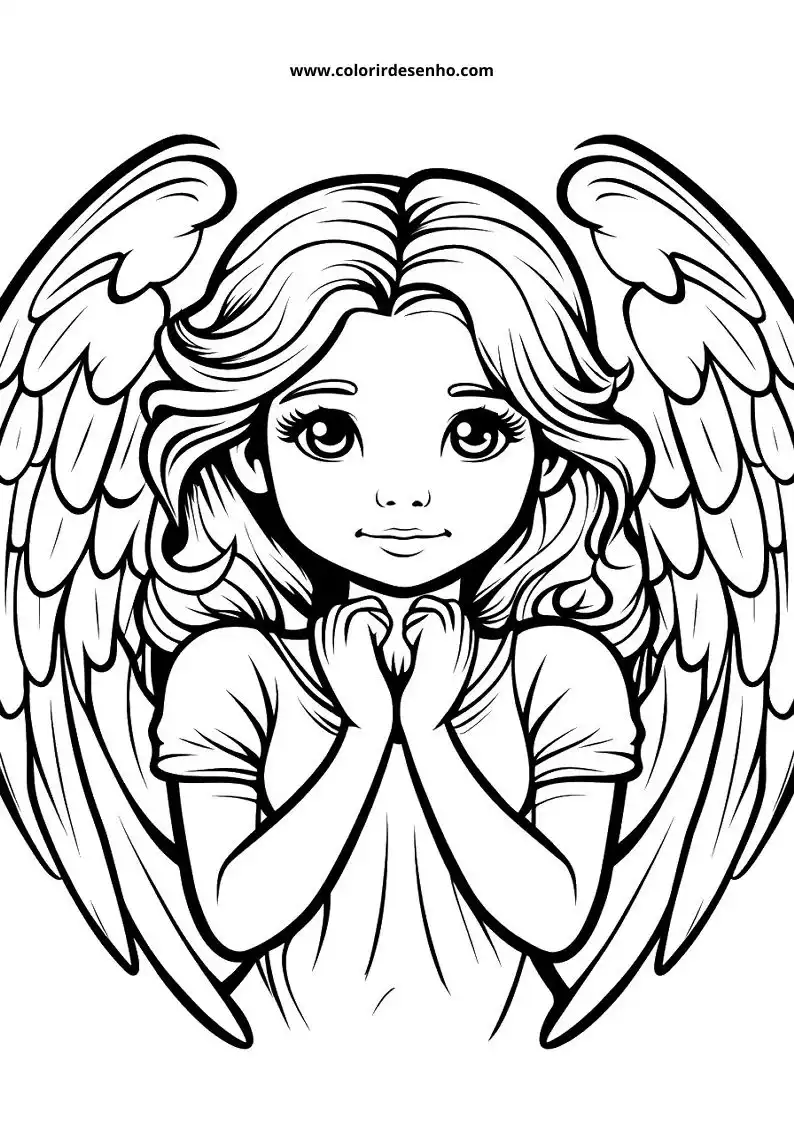 Angel Coloring Pages 149